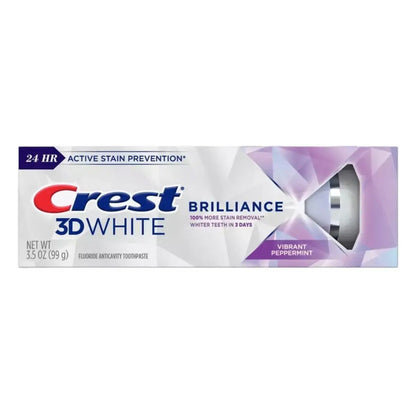 Dentifricio Crest 3D White Brilliance Vibrant Peppermint 99g