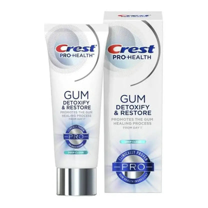 Dentifricio Crest Pro+Health Gum Detoxify and Restore Deep Clean Pro 99g