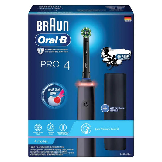 Oral-B Braun Pro 4 Nero