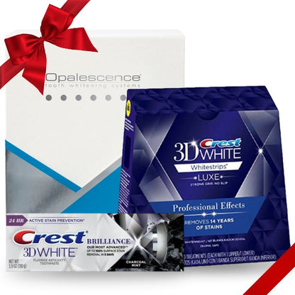 Set Natalizio: Opalescence & Crest Whitestrips