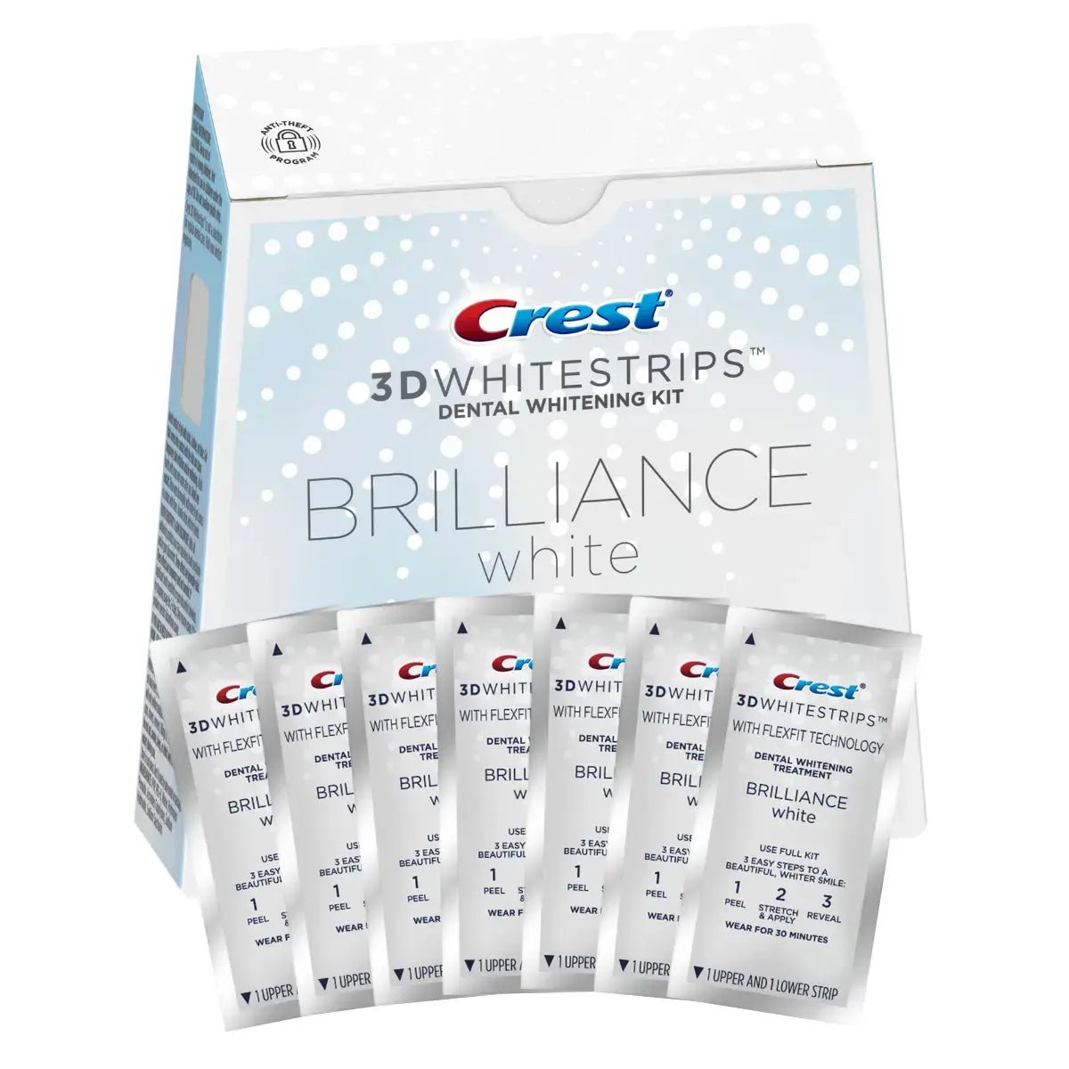 Strisce sbiancanti Crest 3D Whitestrips Brilliance White