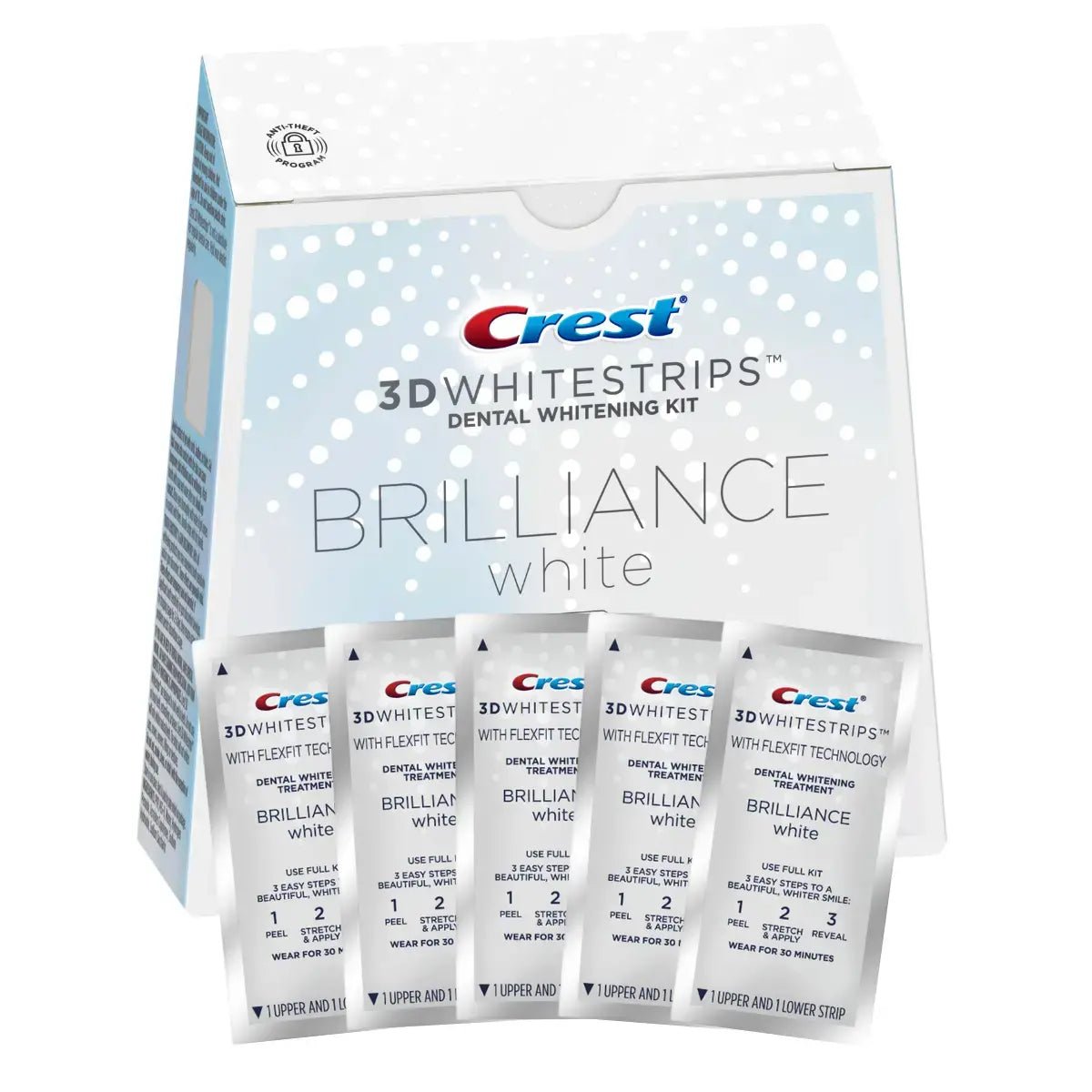 Strisce sbiancanti Crest 3D Whitestrips Brilliance White