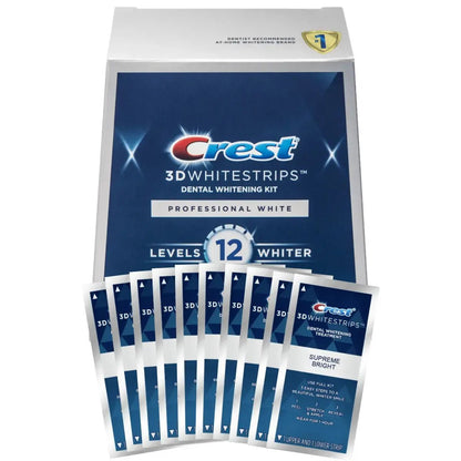 Strisce sbiancanti Crest 3D Whitestrips Professional White 12 Levels Whiter