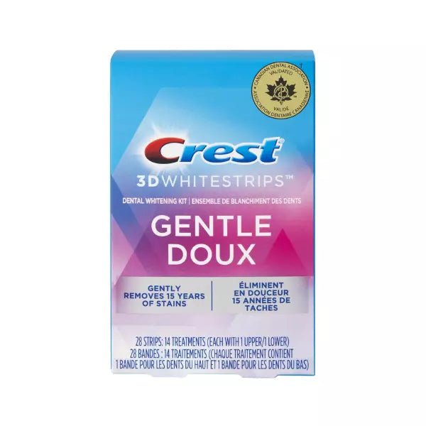 Strisce sbiancanti Crest Gentle Doux Whitestrips