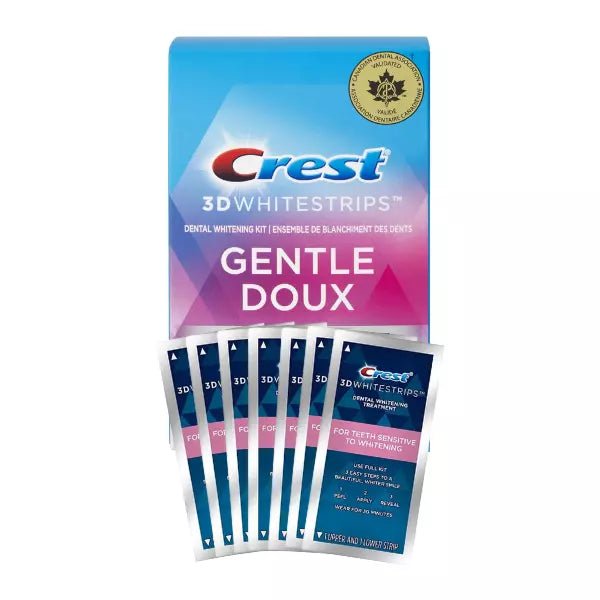 Strisce sbiancanti Crest Gentle Doux Whitestrips