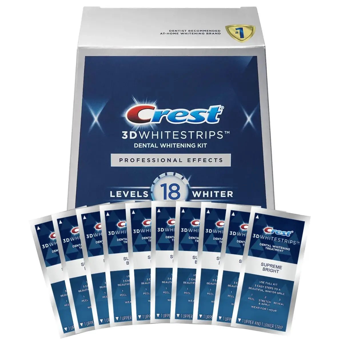 Strisce sbiancanti Crest Professional-Level Whitestrips