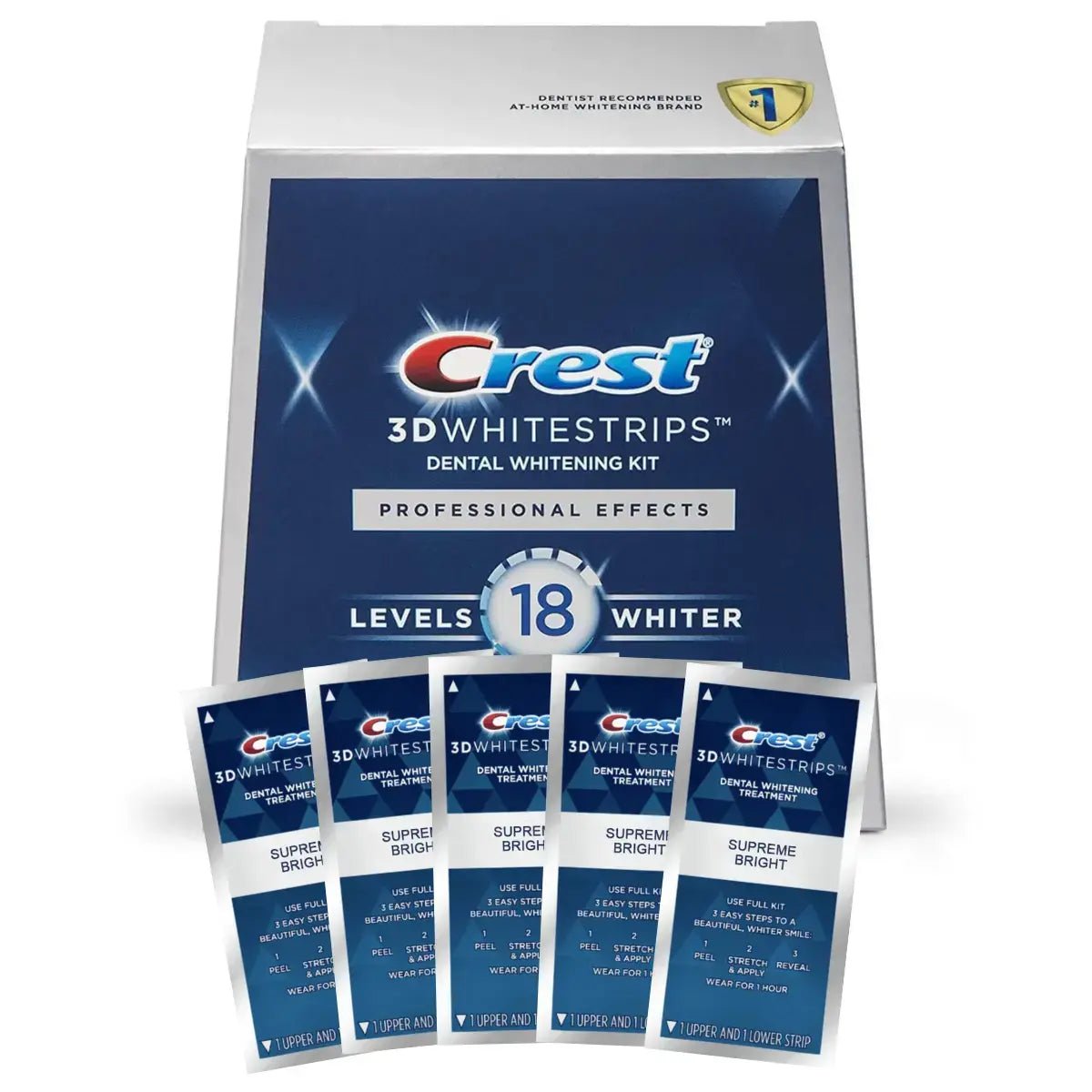 Strisce sbiancanti Crest Professional-Level Whitestrips