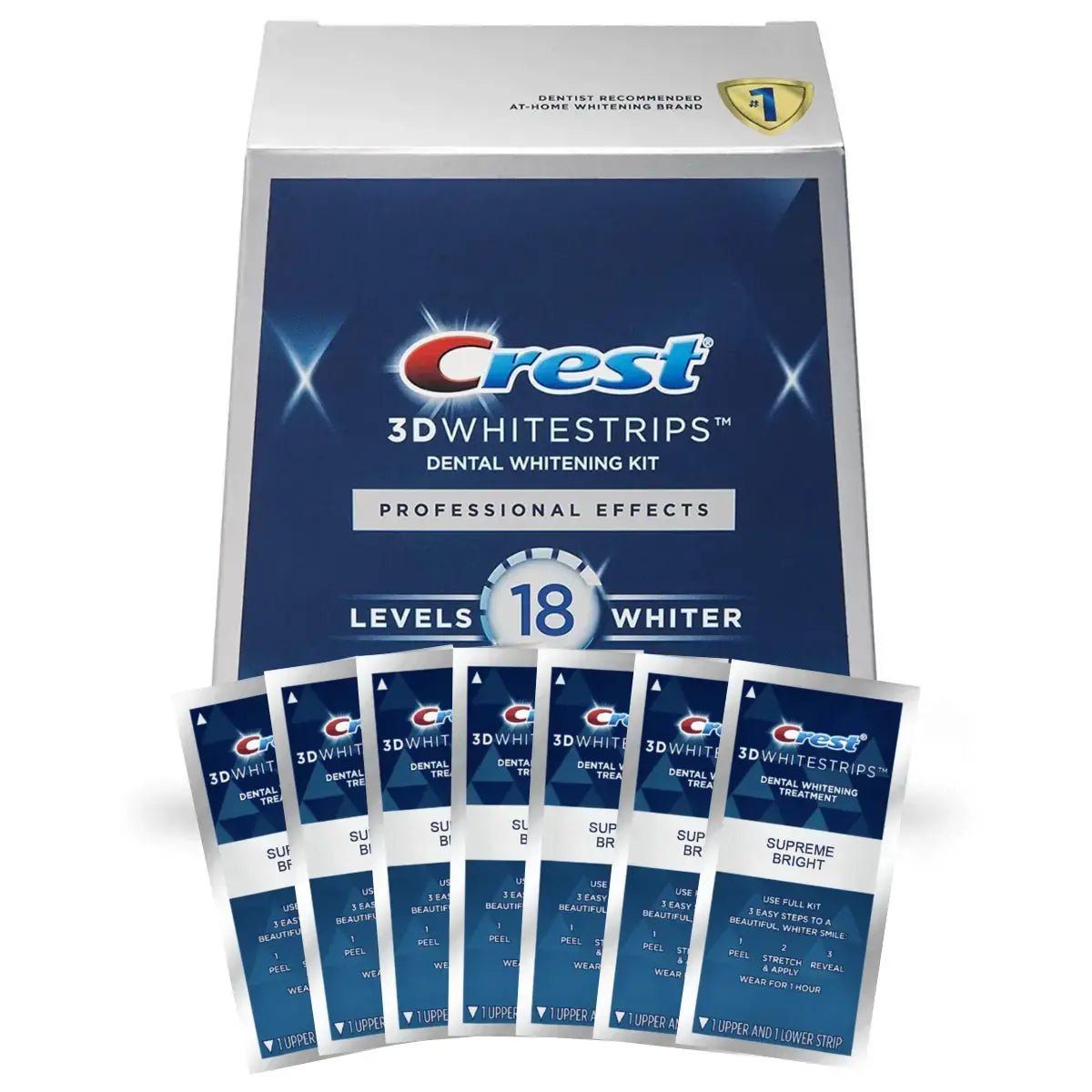 Strisce sbiancanti Crest Professional-Level Whitestrips