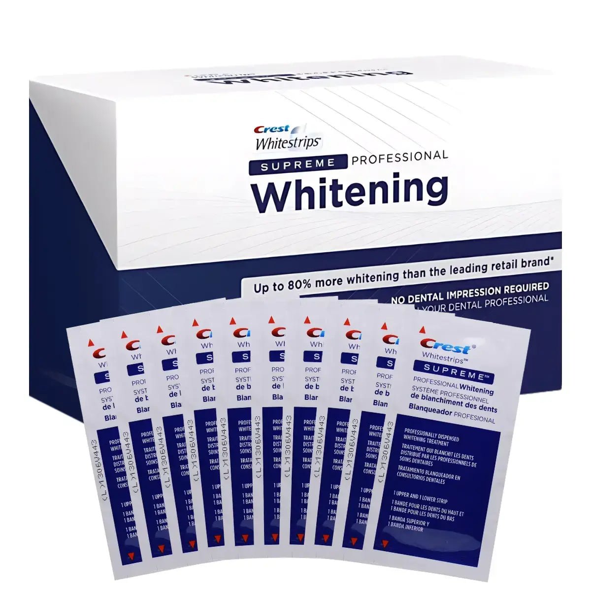 Strisce sbiancanti Crest Professional Supreme Whitestrips