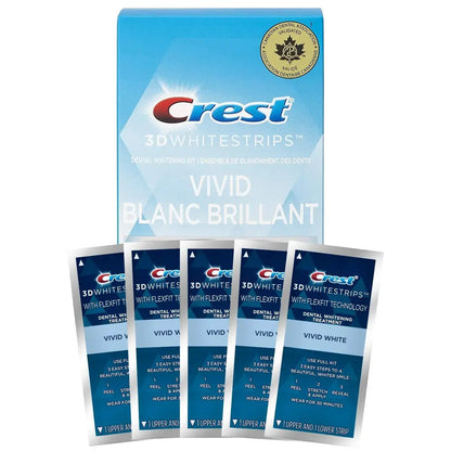 Strisce sbiancanti Crest Vivid Blanc Brillant Whitestrips